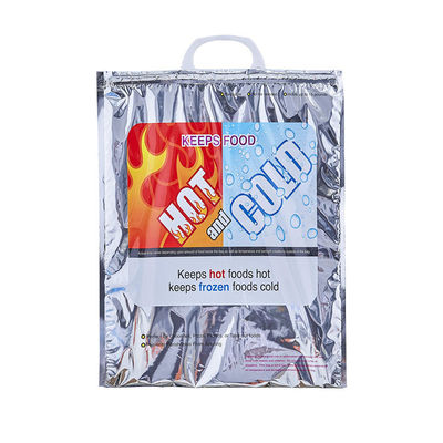 यात्रा बड़े खाद्य वितरण बैग, 54 * 41 सेमी हॉट कोल्ड कूलर बैग Cool