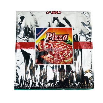 26.5 26.5 जिपलॉक पिज्जा हॉट कोल्ड इंसुलेटेड बैग, हैंडल पिज्जा कूलर बैग