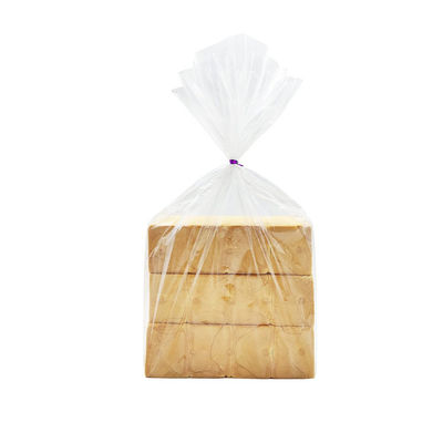 १८ बाय २४ इंच ब्रेड लोफ फ्लैट पॉली पैकेजिंग बैग व्यावसायिक उपयोग
