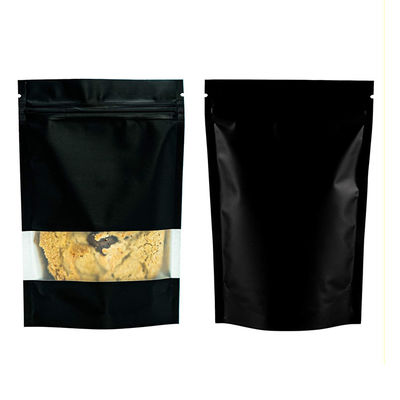गंध सबूत माइलर खाद्य भंडारण बैग, 4x6 पेपर फोइल स्टैंडिंग पाउच में: