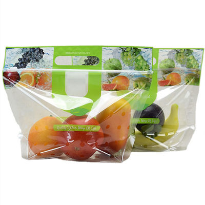 200 ग्राम / 500 ग्राम भंडारण प्लास्टिक सब्जी पैकेजिंग बैग नमी सबूत: