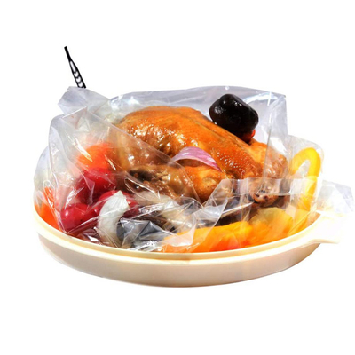 ओवन खाना पकाने के लिए हीट सील बेकिंग प्लास्टिक बैग 12 माइक्रोन 25x55 सेमी