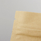 कॉफी स्नैक नट क्राफ्ट पेपर ज़िप लॉक पैकेजिंग बैग तेलरोधी के अंदर शोधनीय फोइल