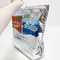 जमे हुए भोजन के लिए प्लास्टिक सिल्वर कस्टम डिस्पोजेबल हॉट कोल्ड थर्मल बैग
