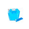 टोंटी पीने के पानी के उपयोग के साथ फ्लोडेबल 2.8oz 5L ब्लू लिक्विड पाउच Liquid