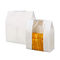 बोप फ्लैट बॉटम क्राफ्ट पेपर बैग, 12 * 32 * 8.7 सेमी क्राफ्ट बैगूएट बैग