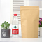 क्राफ्ट पेपर जिपलॉक बैग एल्युमिनियम प्लेटेड फूड प्लास्टिक पैकेजिंग सील बैग प्रिंटिंग