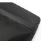 मैट व्हाइट ब्लैक एल्युमिनियम फॉयल प्लास्टिक जिपलॉक पैकेजिंग बैग स्टैंड अप: