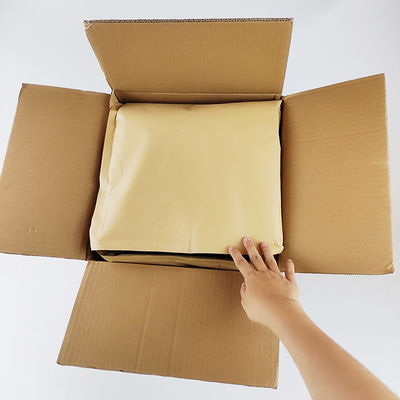 पर्यावरण के अनुकूल सड़क के किनारे पुनर्नवीनीकरण योग्य क्राफ्ट पेपर थर्मल लाइनर ऊन सामग्री बॉक्स कूलर लाइनर